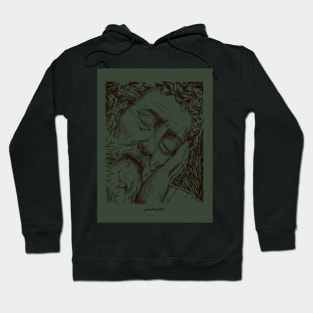 Portrait of Charles De Maigny | Dark Green Version Hoodie